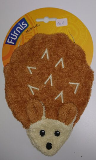 Tier-Waschlappen Igel klein - Fürnis