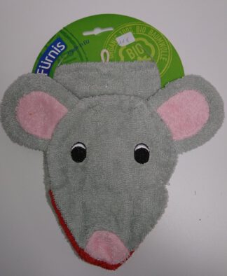 Tier-Waschlappen Maus gross - Fürnis