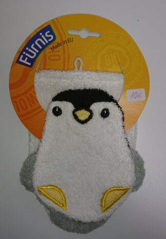 Tier-Waschlappen Pinguin klein - Fürnis